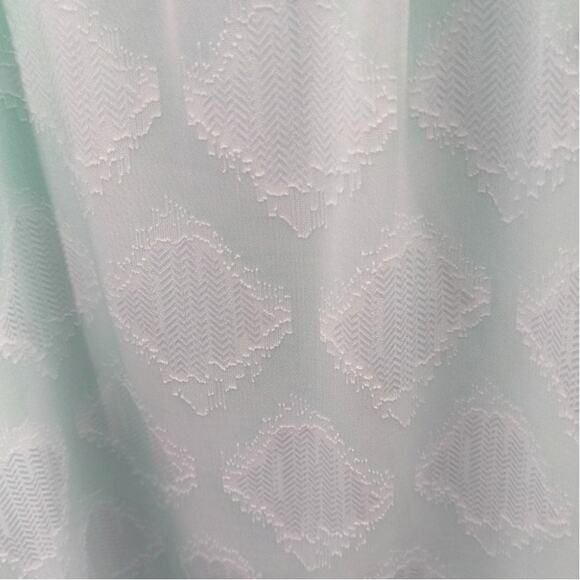 White House Black Market Halter Neck Dress Women's Sz 14 Green Sleeveless Lined - Picture 8 of 16